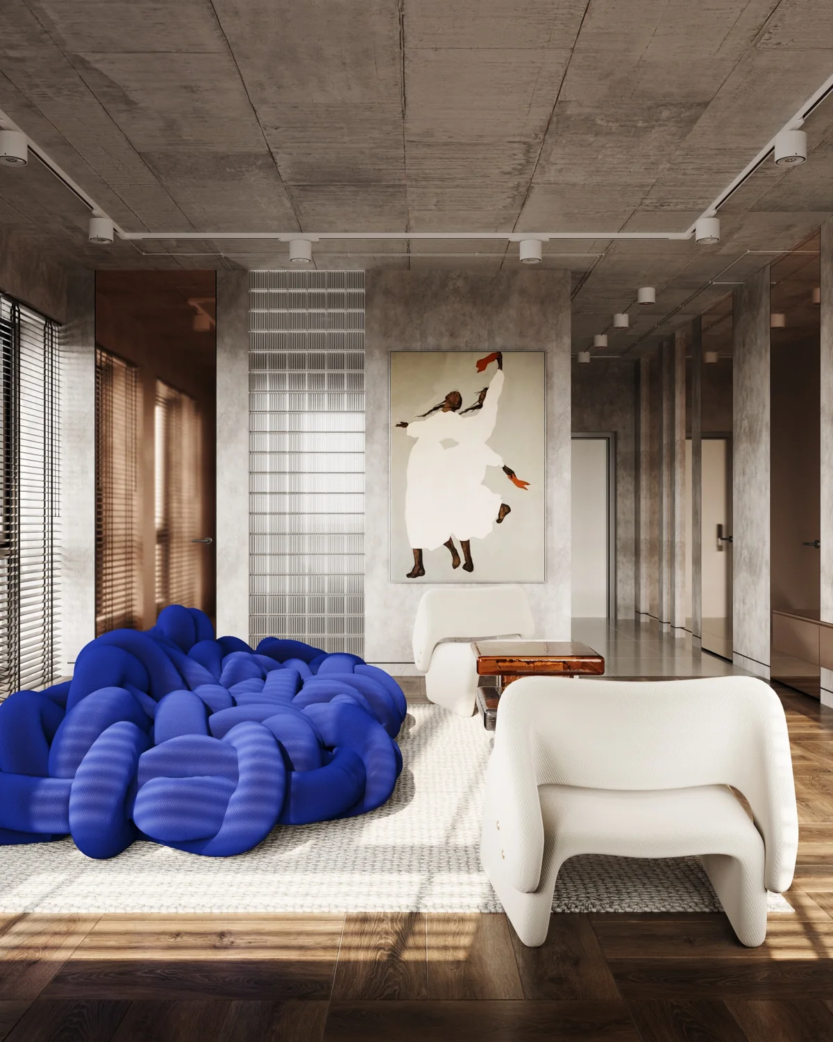 Raw Blue interior visualization 3
