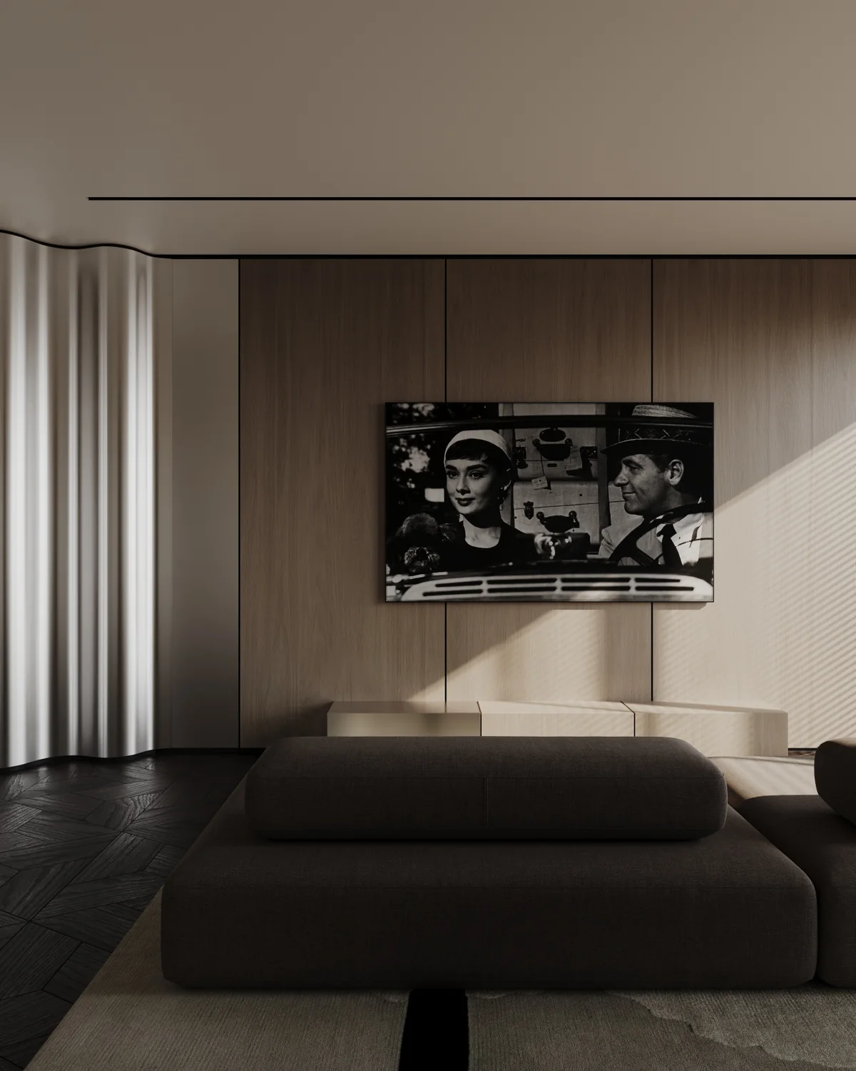 Graphic Living interior visualization 1