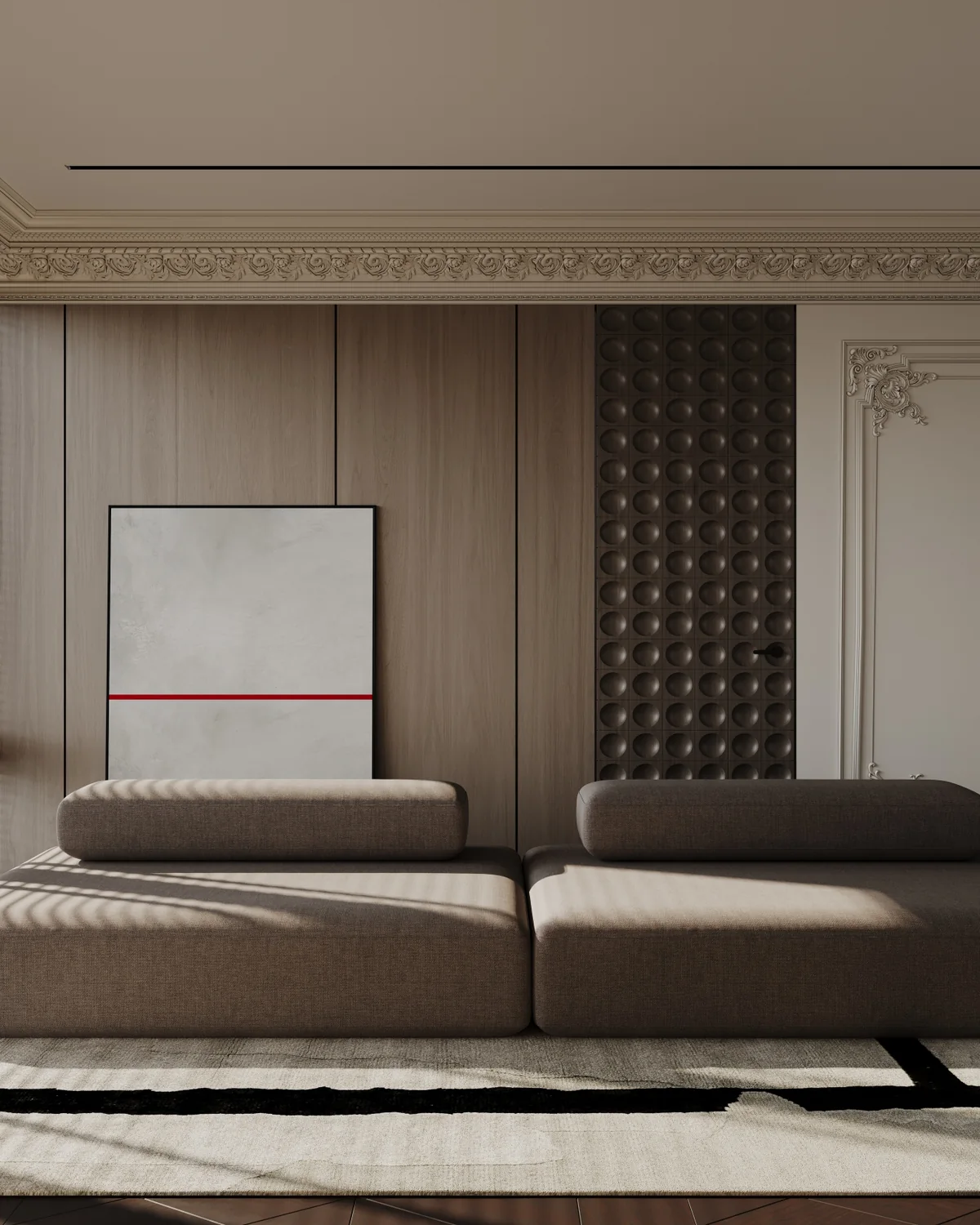 Graphic Living interior visualization 3